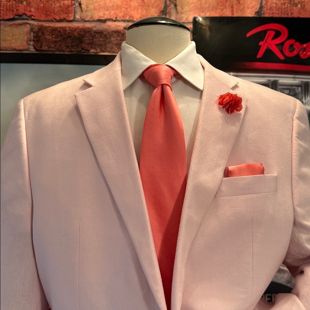 Chaps Light Pink Coat - image 1